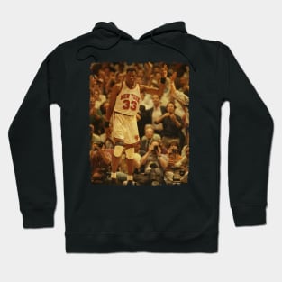 Patrick Ewing - Vintage Design Of Basketball Hoodie